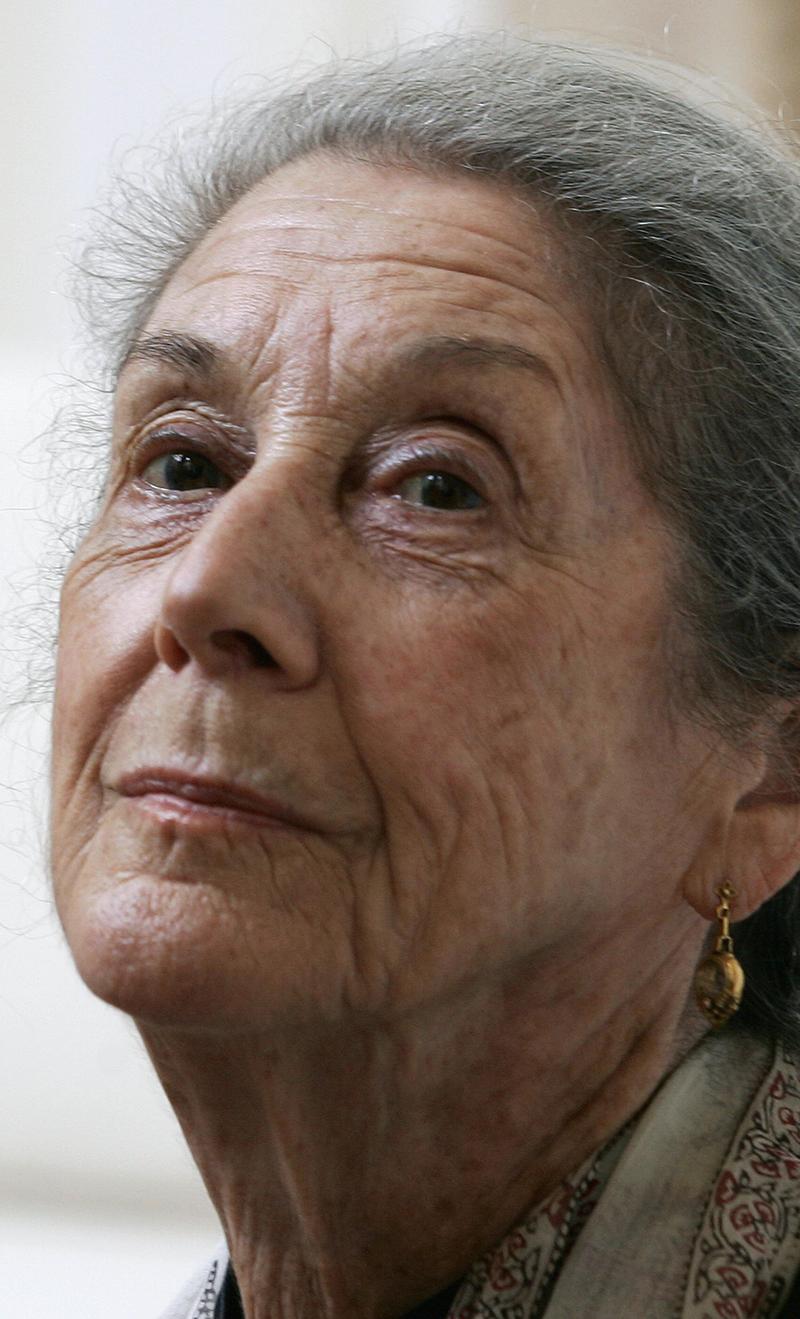 South African novelist, Nadine Gordimer, May, 2006