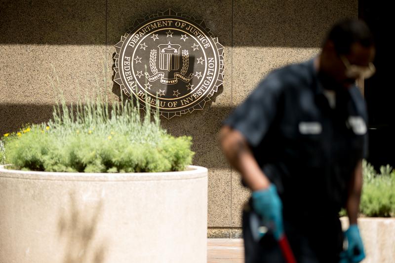 The J. Edgar Hoover Building, The Federal Bureau of Investigation headquarters, Wednesday, Aug. 19, 2015, in Washington.