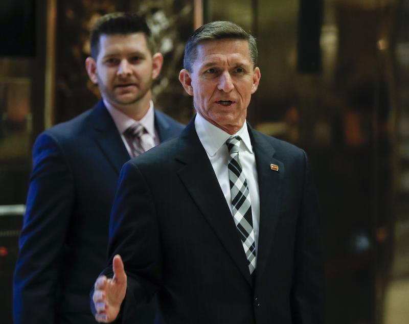 General Michael Flynn at Trump Tower