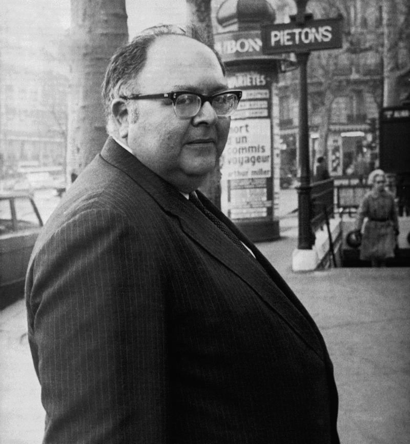 Herman Kahn poses, Nov. 12, 1970, Paris, France.