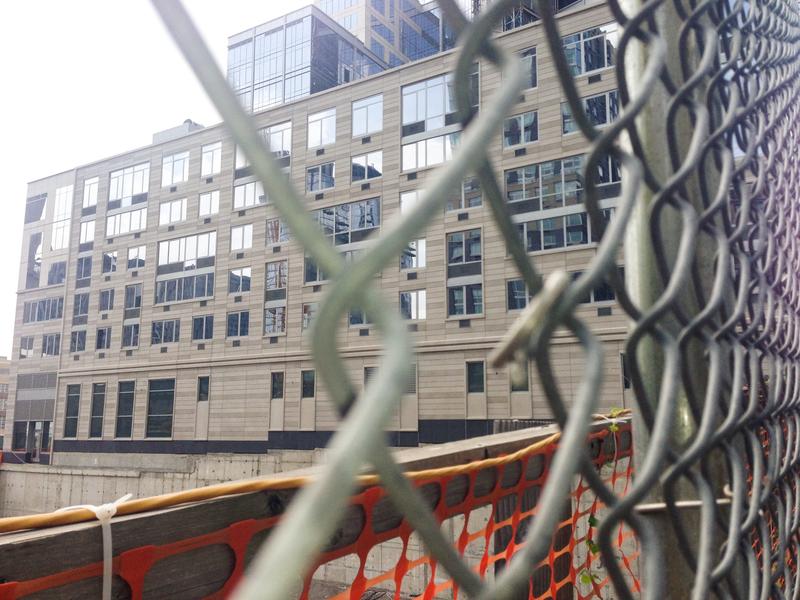 Poor Door Entrance at 40 Riverside Plaza