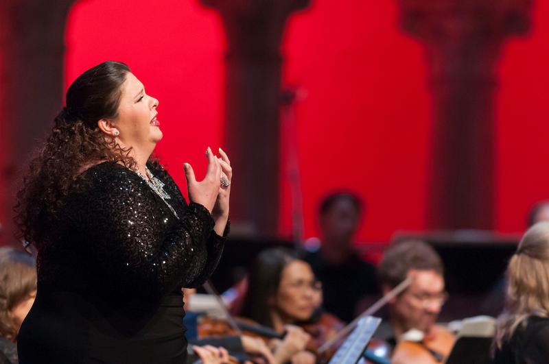 Soprano Angela Meade at Caramoor.