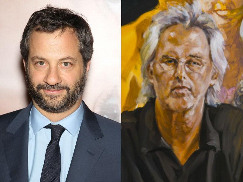 Judd Apatow and Eric Fischl