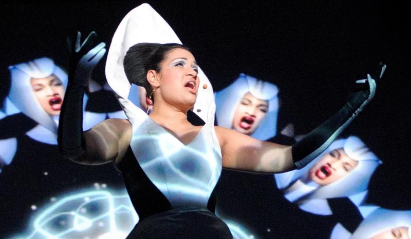 Bishi in performance