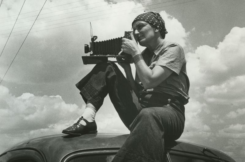 Dorothea Lange, 1937, as seen in “American Masters – Dorothea Lange: Grab a Hunk of Lightning.”