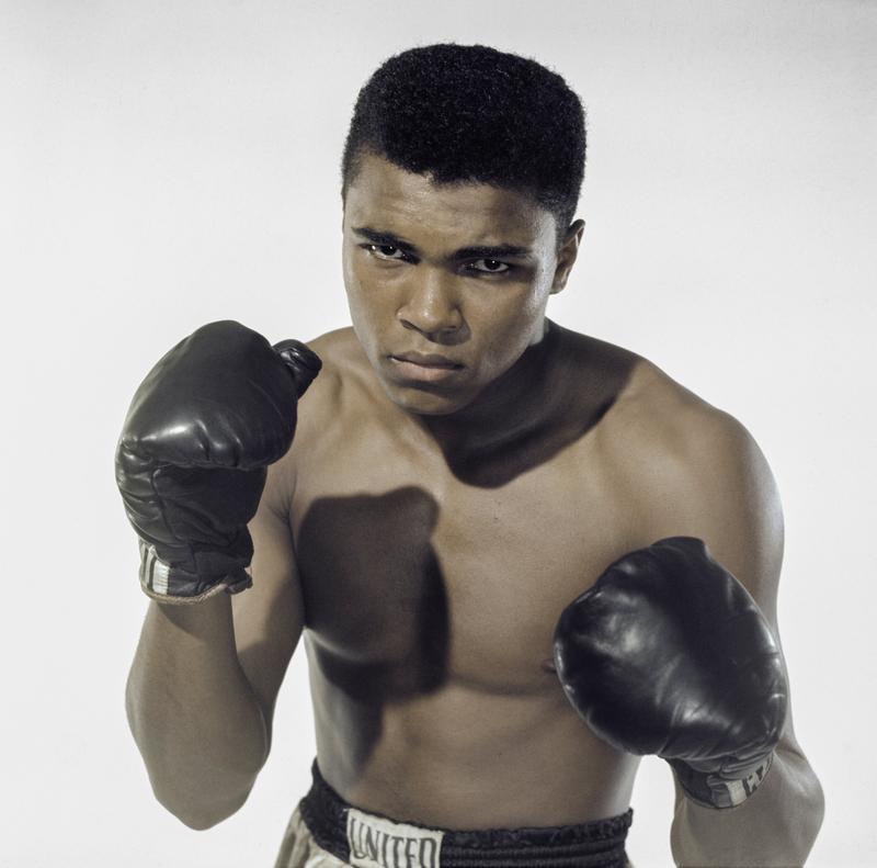 Cassius Clay, 20 year old heavyweight contender from Louisville, Kentucky poses for the camera on May 17, 1962 in Long Island, New York.