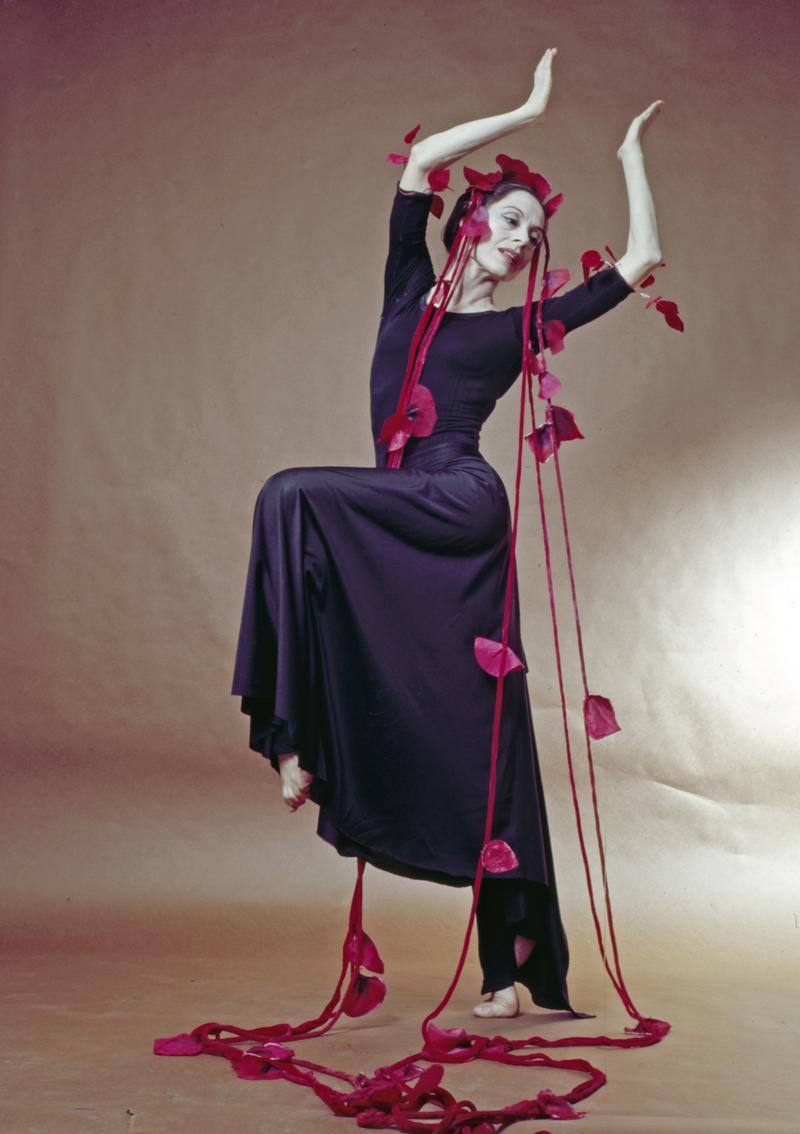 Dancer, choreographer and teacher Pearl Lang photographed in 1971.