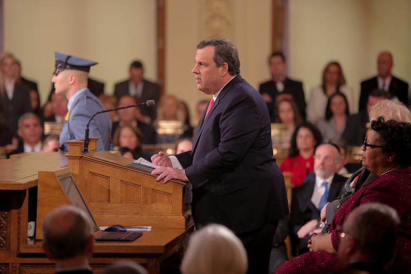 Governor Chris Christie gives State of the State address, January 12, 2016