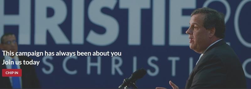 Image from Governor Chris Christie's campaign web site.