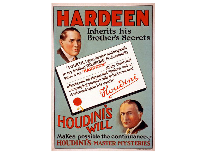 Theo Hardeen poster