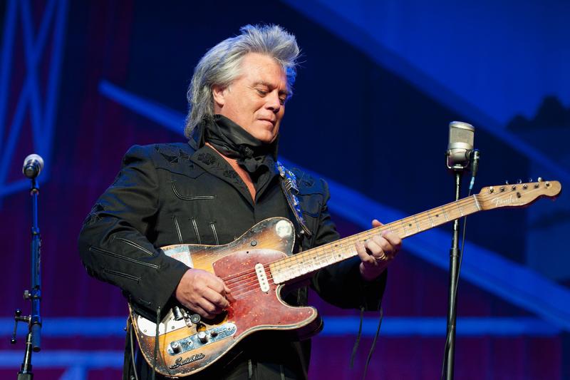 Marty Stuart performs during Marty Stuart's 13th Annual Late Night Jam at the Ryman Auditorium on June 4, 2014, in Nashville, Tennessee.