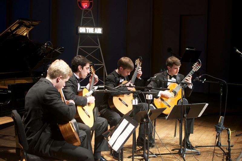The McCallie Guitar Quartet.