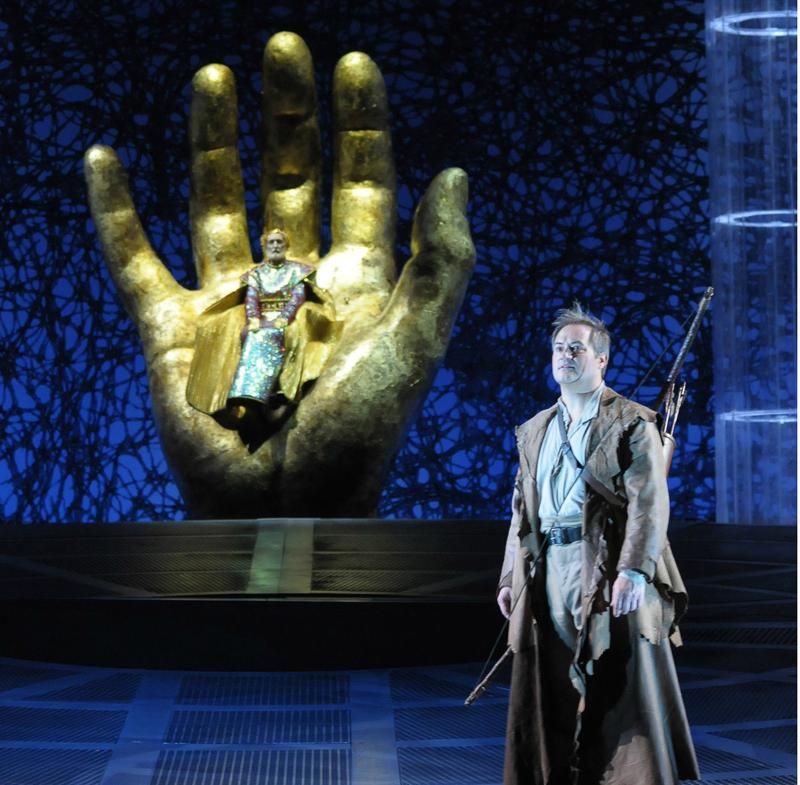 Paul Groves as the title hero in Lyric Opera’s production of Wagner’s “Parsifal.”