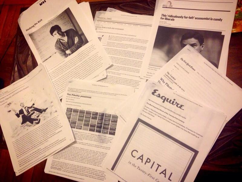 The Brian Lehrer Show read seven think-pieces about French economist Thomas Piketty so you didn't have to.