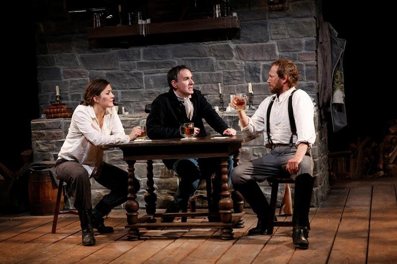 Rosie Benton, Erik Lochtefeld, and P.J. Sosko in "Row by Row."