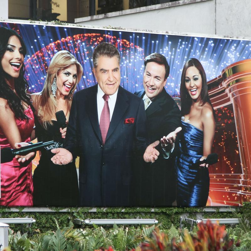 From the Sabado Gigante 50th Anniversary Celebration at Univision headquarters.
