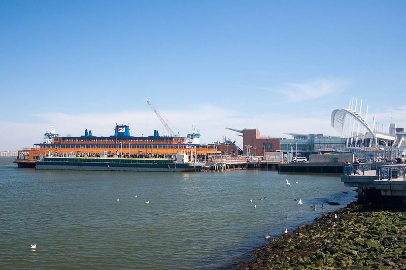 St. George Staten Island ferry terminal.