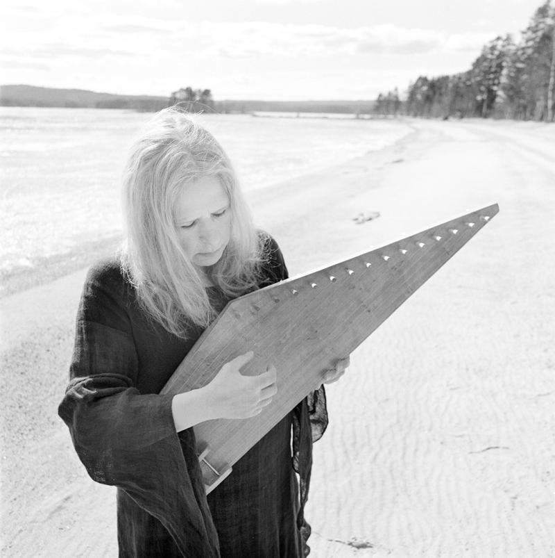 Sinikka Langeland, folksinger, kantele player and composer