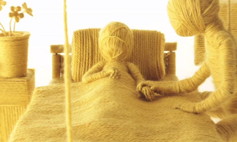 From Ainslie Henderson's stop motion video <em>Moving On</em>