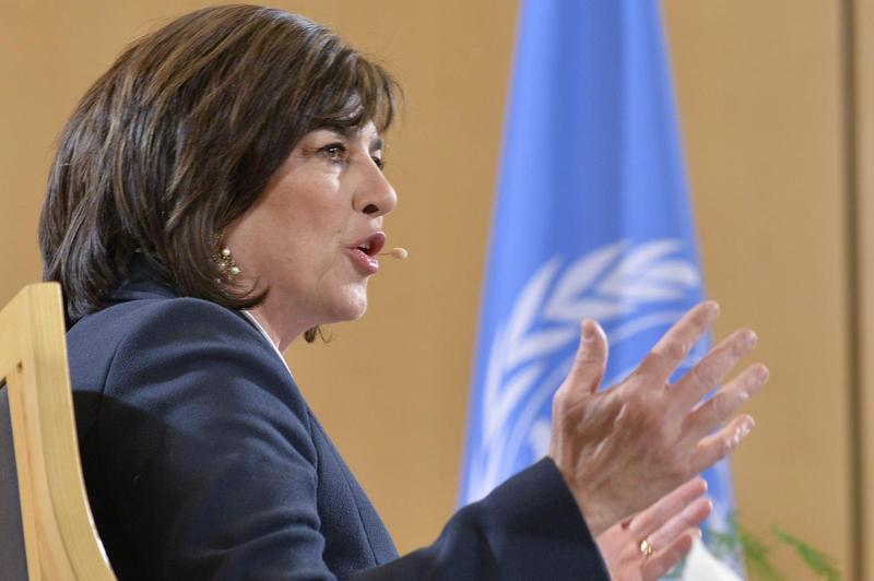 Christiane Amanpour, Chief International Correspondent of CNN during Sergio Vieira de Mello Debate. 12 March 2015.
