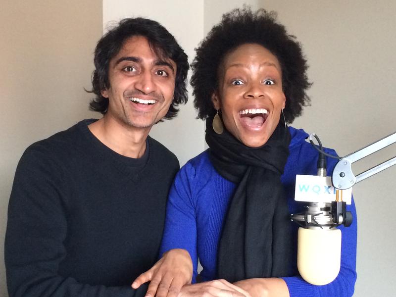 Reporter Arun Venugopal and comedienne Amber Ruffin