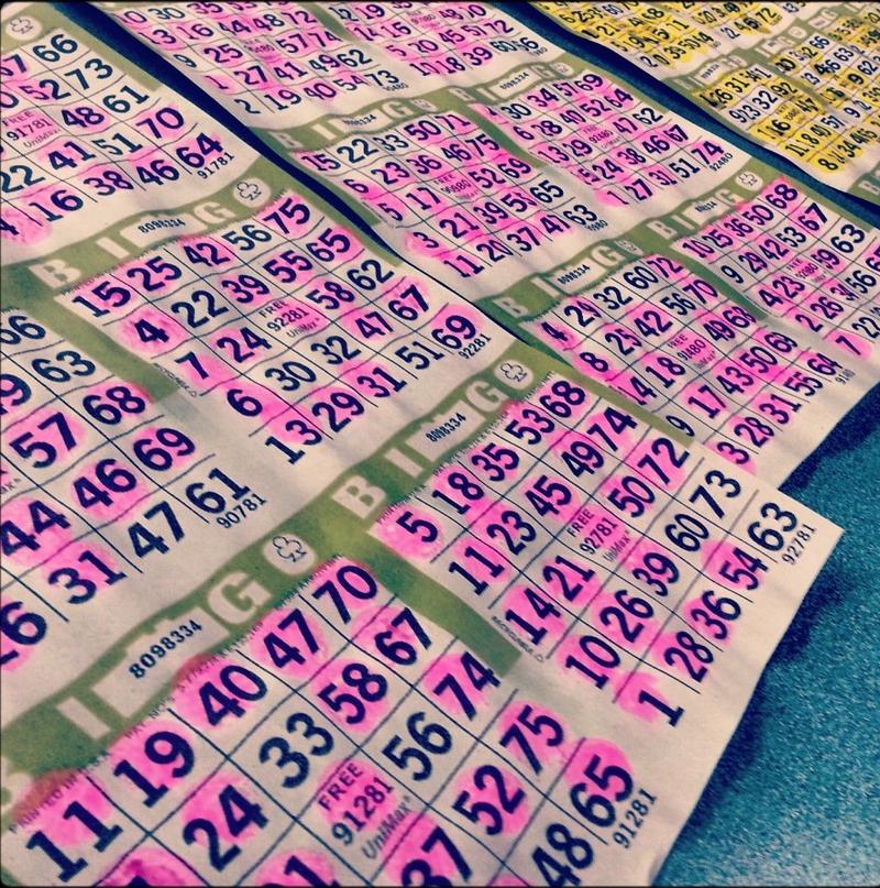 Bingo game cards