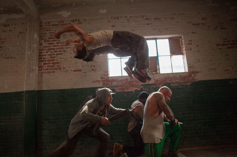 Brick Mansions stars Paul Walker, RZA, and David Belle.