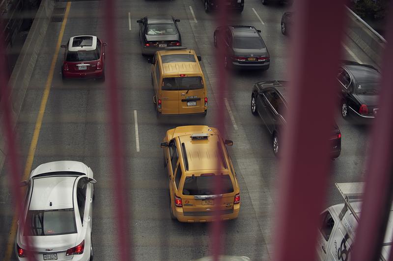 Traffic on Williamsburg Bridge