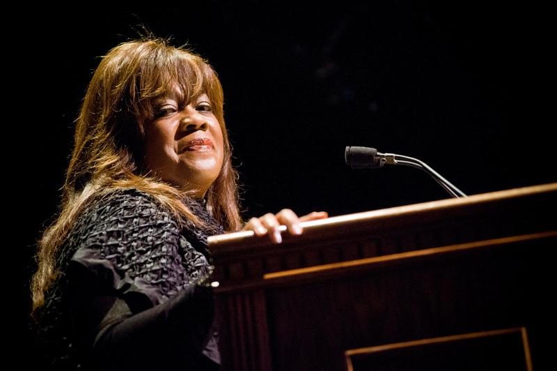 Chaz Ebert at a tribute to her late husband, Roger Ebert.