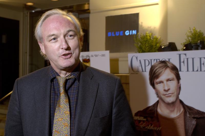 Author Christopher Buckley arrives at Blue Gin for the after-party celebrating a screening of the film version of his novel 'Thank You For Smoking' in Washington, DC.