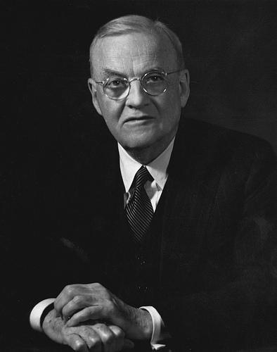 John Foster Dulles as a Senator from New York before he became Secretary of State.