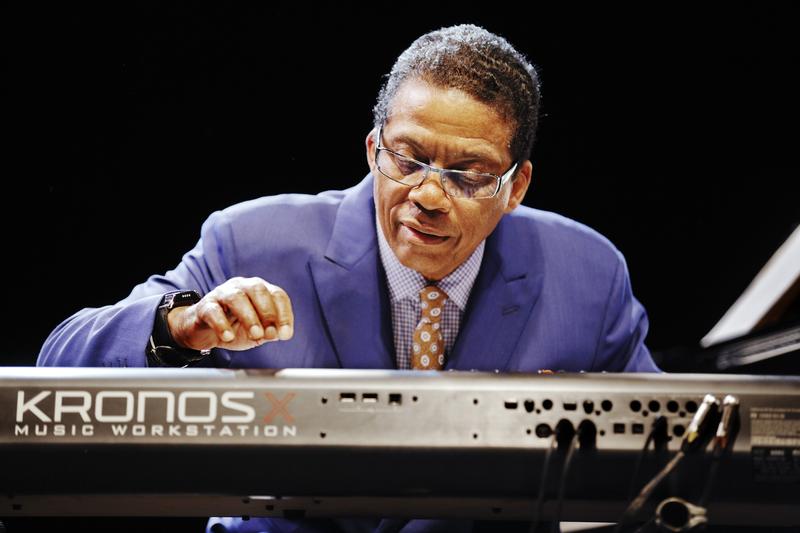 Herbie Hancock performs on stage on Day 1 of Jazz Middelheim Festival 2014 at Park Den Brandt on August 14, 2014 in Antwerpen, Belgium.