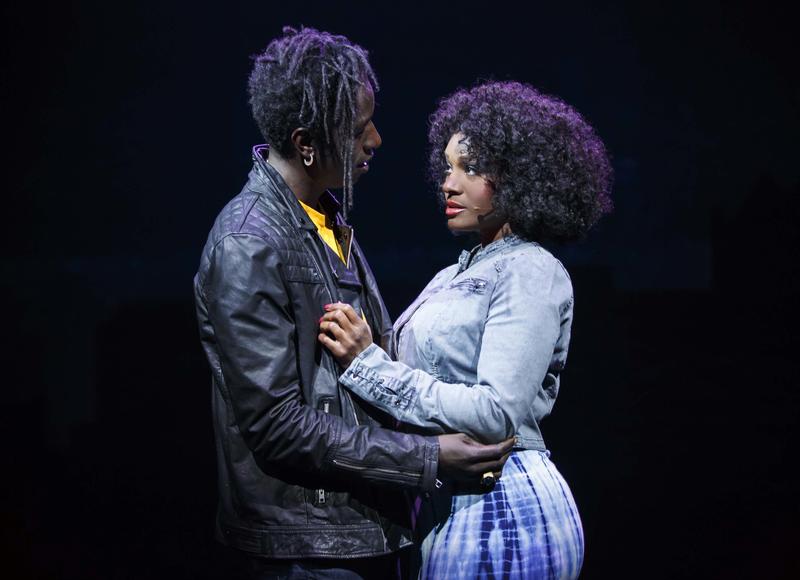 Saul Williams as John and Saycon Sengbloh as Corinne in 'Holler if Ya Hear Me.'