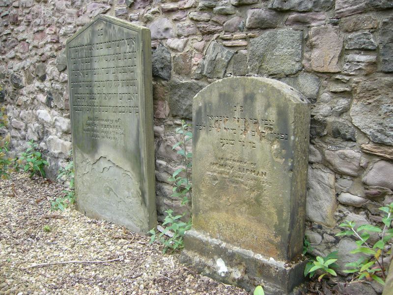 The old Jewish Burial Ground at Sciennes