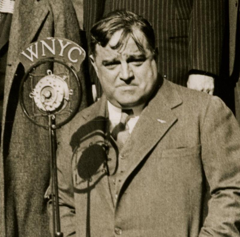 Mayor F. H. La Guardia at City Hall in the 1930s.