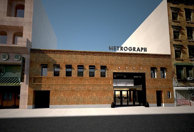 The Metrograph theater, No. 7 Ludlow Street.