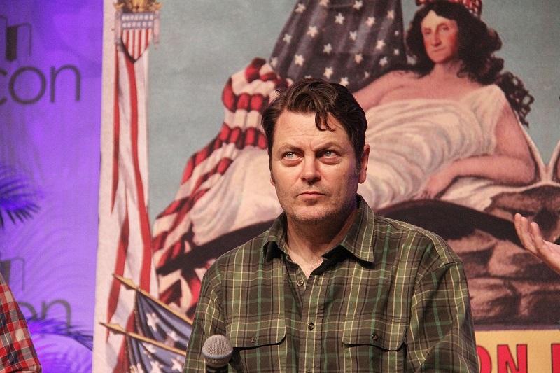 Nick Offerman attends BookCon 2015 at Javits Center on May 30, 2015 in New York City.