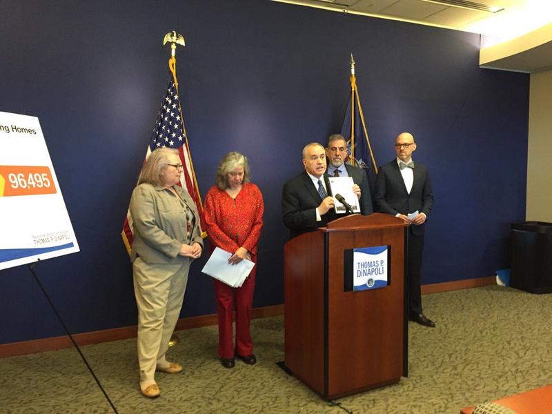 New York State Comptroller Thomas DiNapoli has issued an audit that finds the Cuomo administration dropped the ball on some aspects of policing nursing homes.