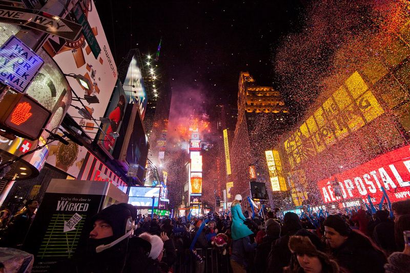 New Years Eve at Times Square