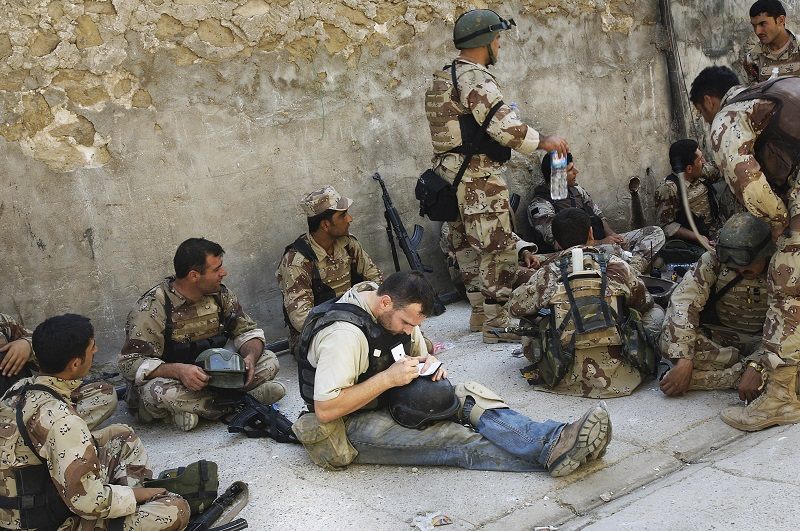 Michael Ware (Co-Director and Subject) of the HBO documentary, "Only the Dead See the End of War."