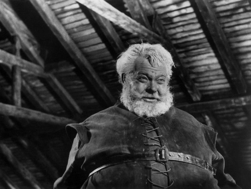 Orson Welles as Falstaff.