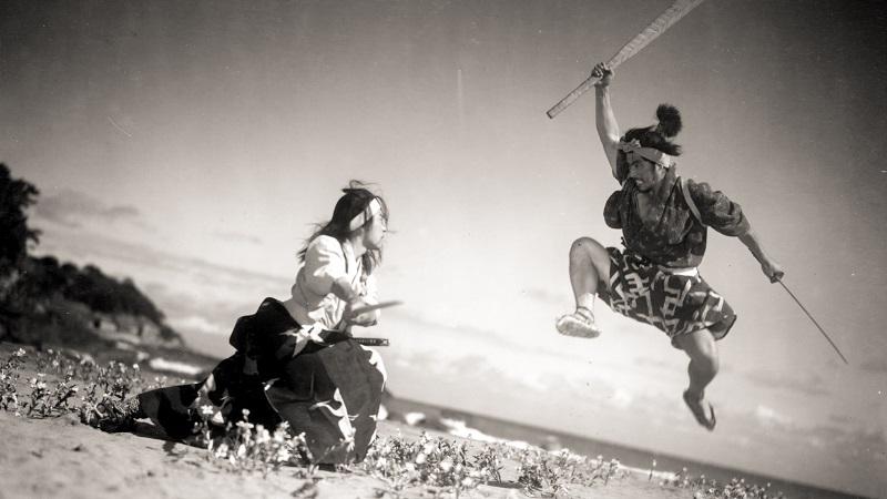 "SAMURAI TRILOGY" with Koji Tsuruta & Mifune.