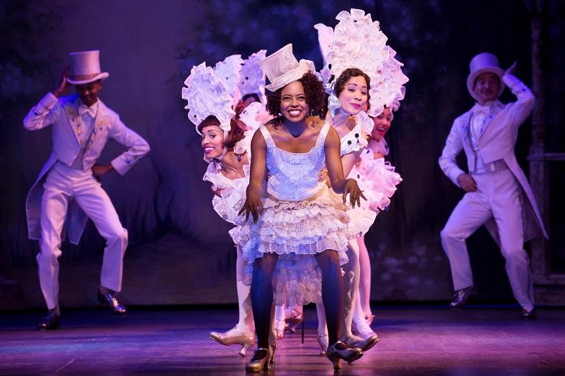 Adrienne Warren and the company of "Shuffle Along, or The Making of the Musical Sensation of 1921 and All That Followed"