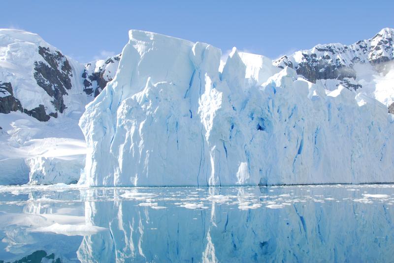 The coast of Antarctica