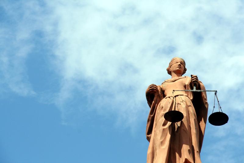 Justitia, the goddess of justice