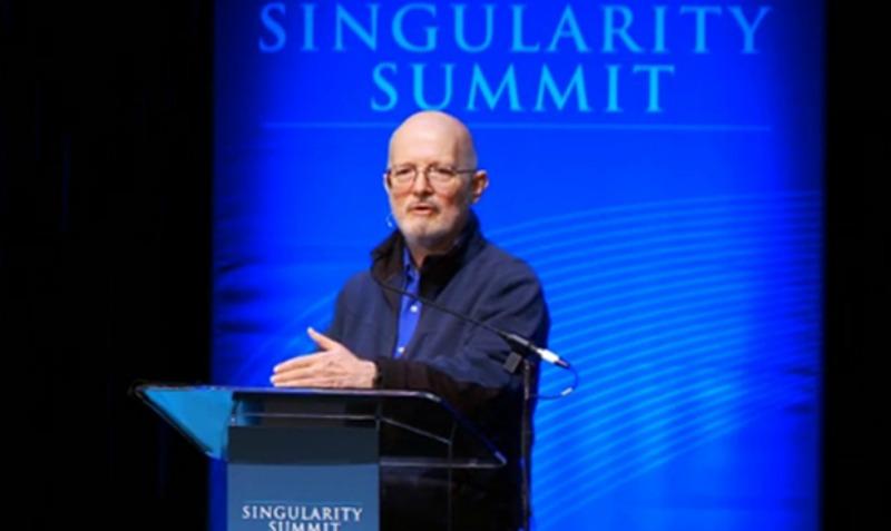 Vernor Vinge speaking at the Singularity Summit 2012