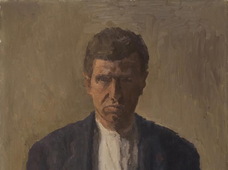 Giorgio Morandi, "Self-Portrait," 1930. On display at the Center for Italian Modern Art.