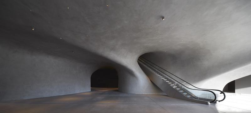 Interior of The Broad Museum