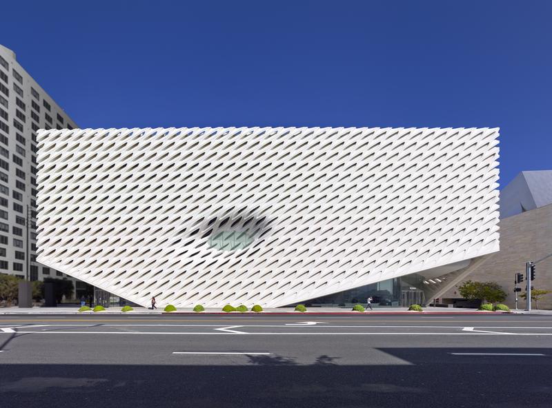 The Broad Museum exterior